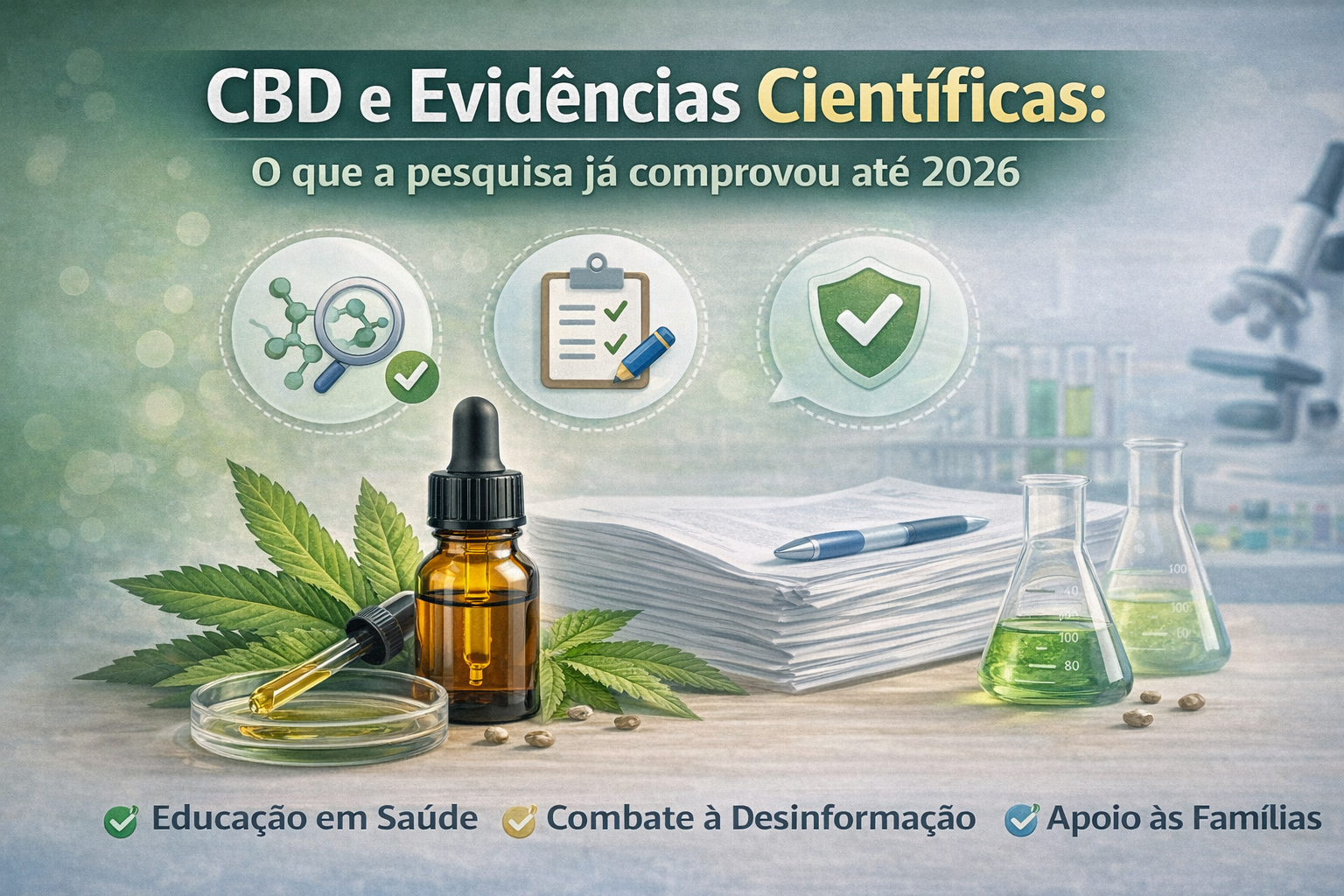 Cannabis Medicinal CBD e evidências científicas: