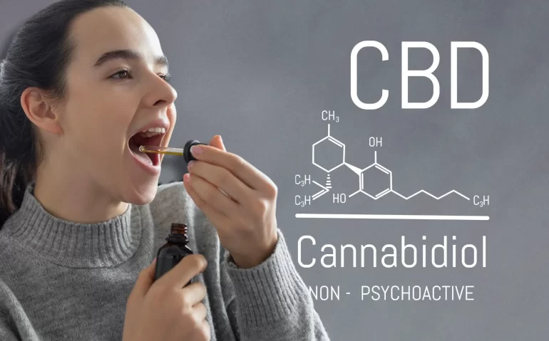 Banner consumindo cannabis